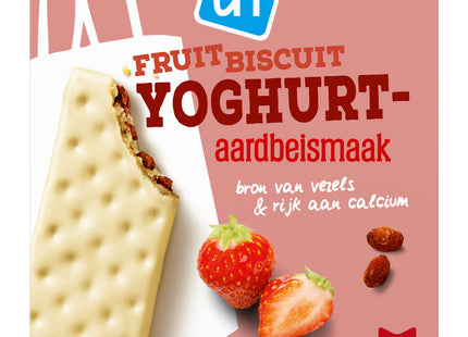 Fruitbiscuit yoghurt aardbeismaak