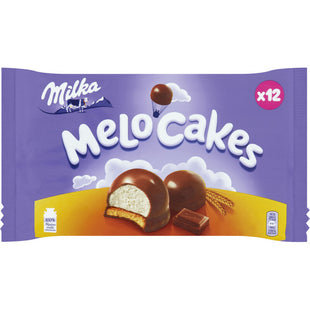 Milka Melo cakes chocolade cakejes