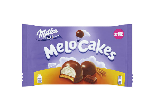 Milka Melo cakes chocolade cakejes