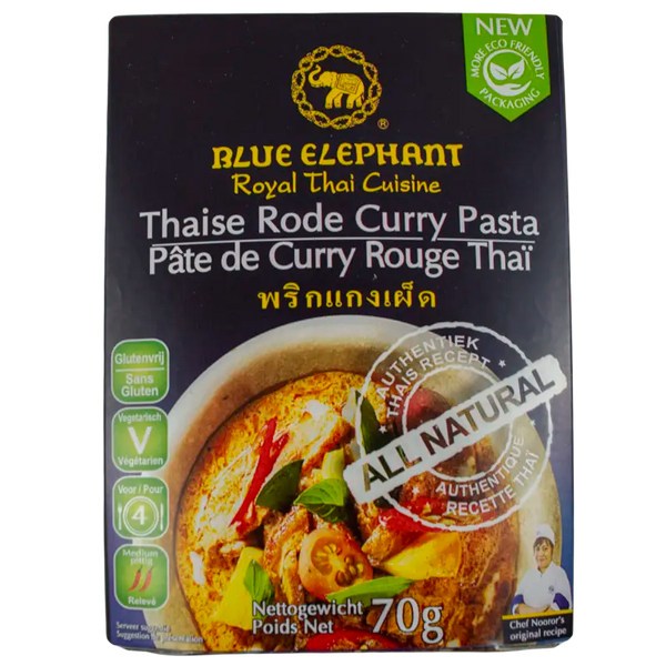Blauer Elefant Thailändische rote Currypaste