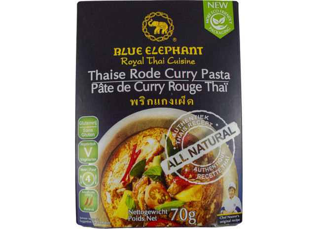 Blue Elephant Thaise rode curry pasta