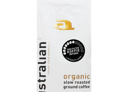 Australian Organic slow roasted ground coffee