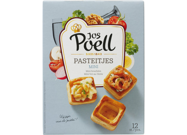 Jos Poell Mini pasteitjes