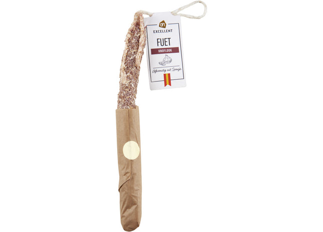 Ausgezeichneter Fuet-Knoblauch