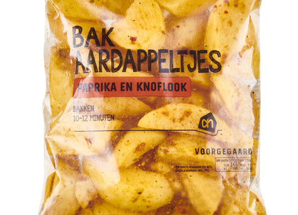 Bakaardappeltjes paprika en knoflook