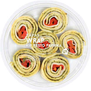 Wrap kip pesto paprika