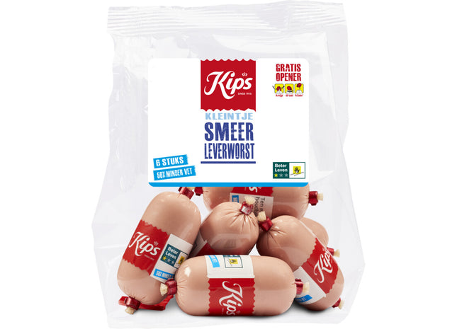 Kips Smeerleverworst kleintje mager