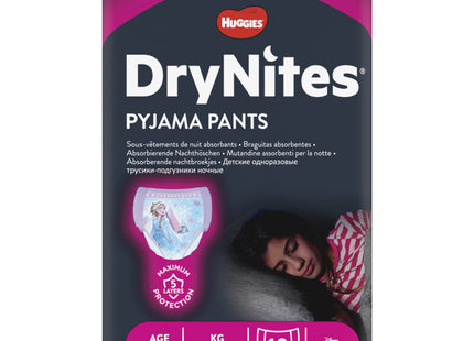 Huggies DryNites luierbroekjes meisje 4-7 jaar