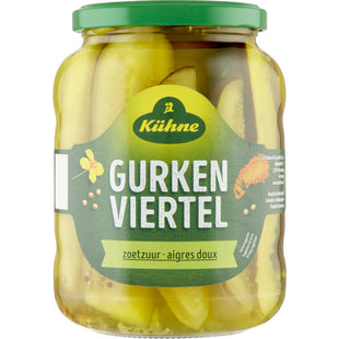 Kühne Gurken viertel zoetzuur