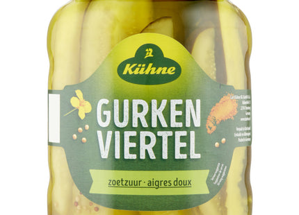 Kühne Gurkenviertel sweet and sour