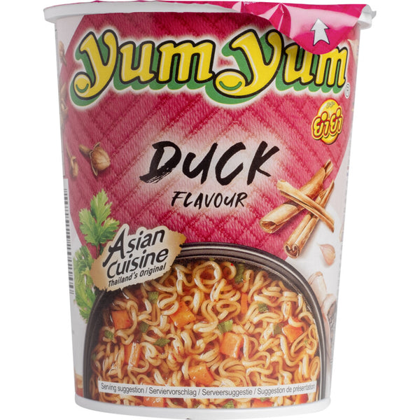 Yum Yum Duck taste quick-cooking noodles