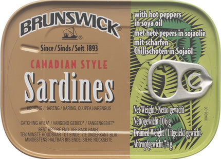 Brunswick Sardines Peperoni