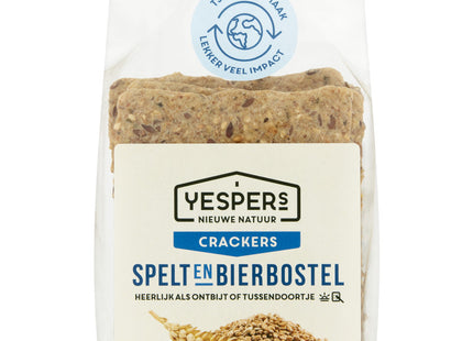 Yespers Crackers spelled &amp; spent grain