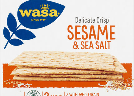 Wasa Delicate thin crisp sesame &amp; sea salt