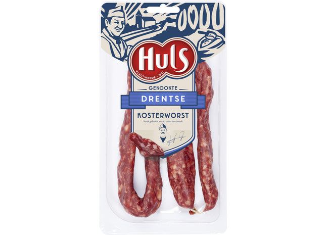 Huls Gekookte Drentse kosterworst