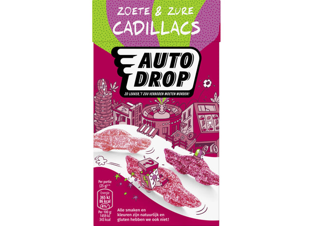 Autodrop Zoete & zure cadillacs