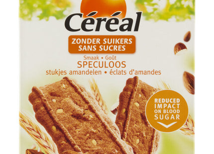 Céréal Speculaas pieces of almond without sugar