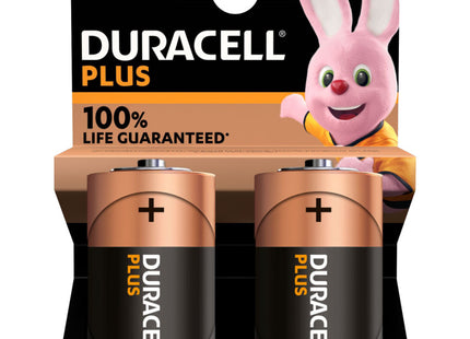 Duracell Plus D-alkaline batterijen LR20