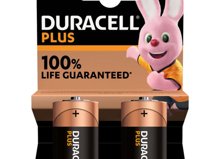 Duracell Plus C alkaline batterijen