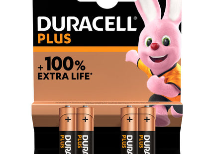 Duracell Plus AAA alkaline batteries