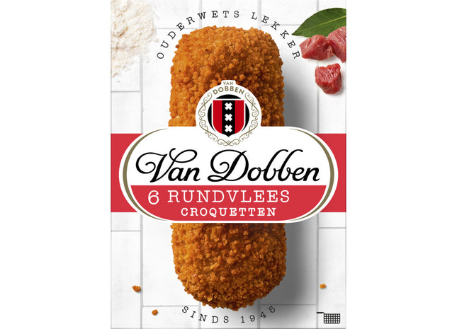 Van Dobben Vd rundvlees croquetten