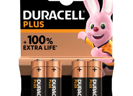 Duracell Plus AA alkaline batterijen