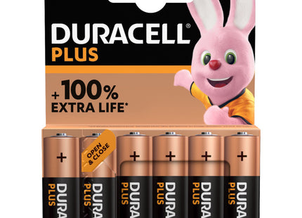 Duracell Plus AA-alkaline batterijen LR6