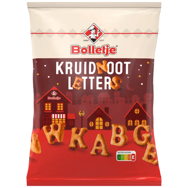 Bolletje Gewürzgebäck-Buchstaben
