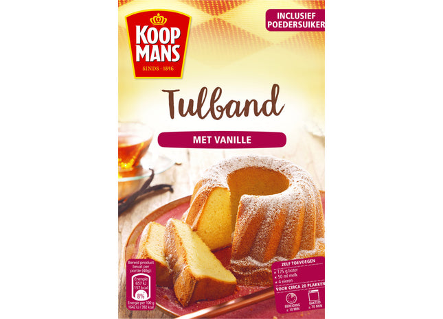 Koopmans Mix voor tulband cake  Dutchshopper