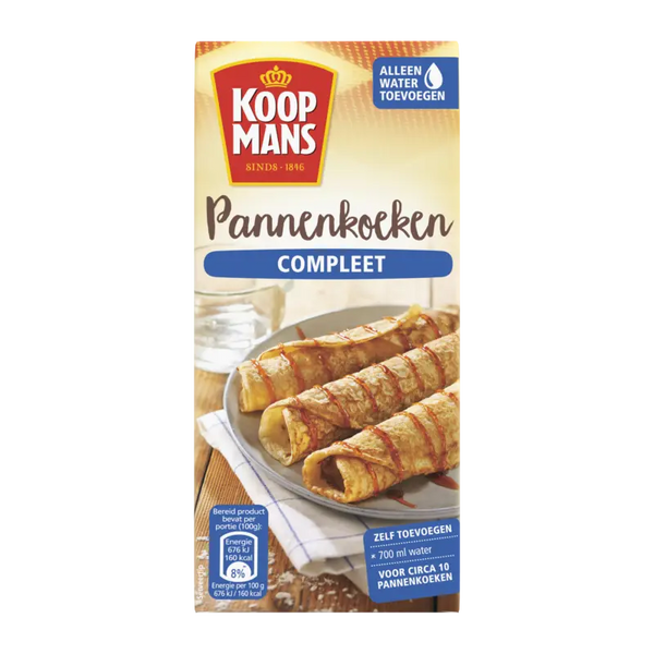 Koopmans Mischung für Pfannkuchen komplett
