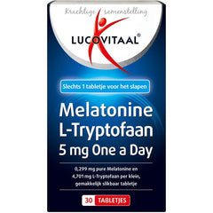 Lucovitaal Melatonine l-tryptofaan tabletten