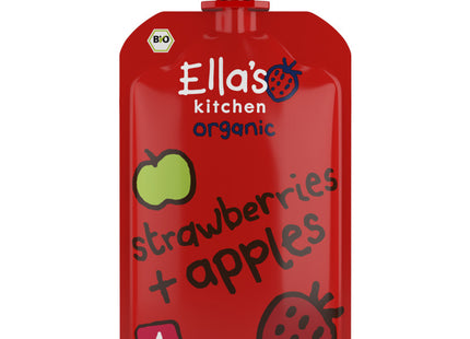 Ella's kitchen Aardbeien + appels 4+ bio