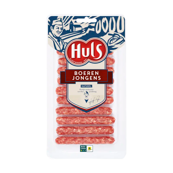 Huls Snack worstjes naturel