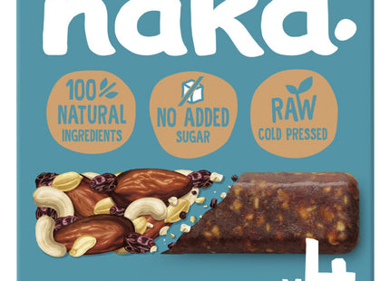 naked. Fruit bar with nuts salted caramel
