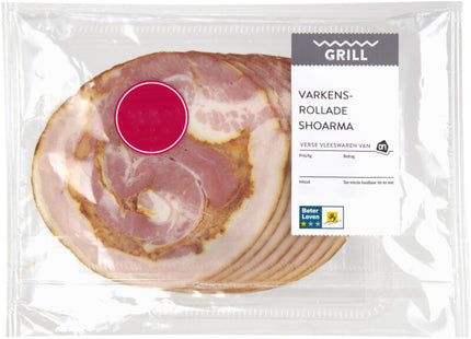 Varkensrollade shoarma