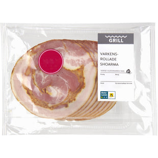 Varkensrollade shoarma