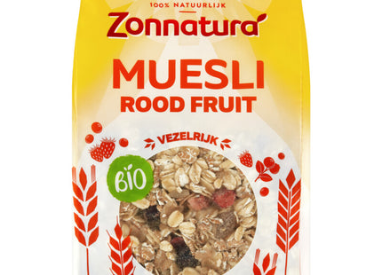 Zonnatura Muesli red fruit