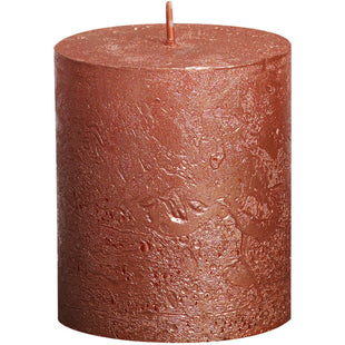 Bolsius Rustieke kaars 8cm koper