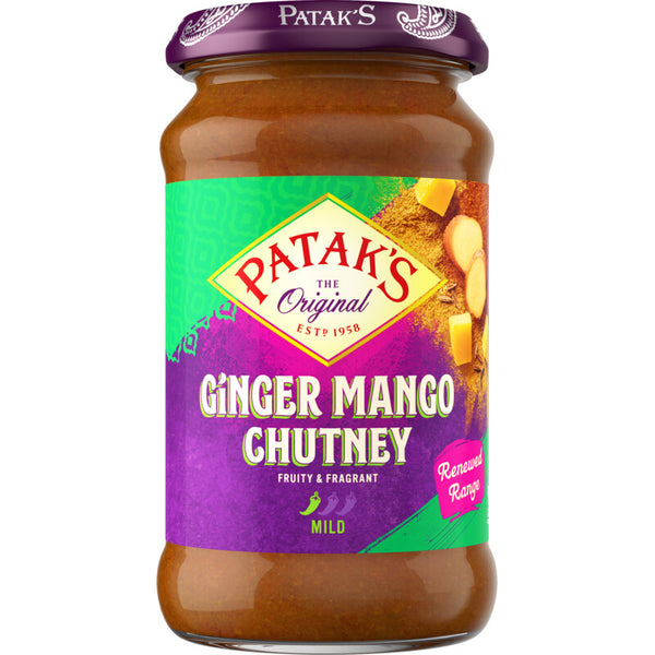 Patak's Ginger mango chutney