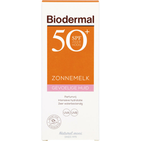 Biodermal Gevoelige huid zonnemelk spf50