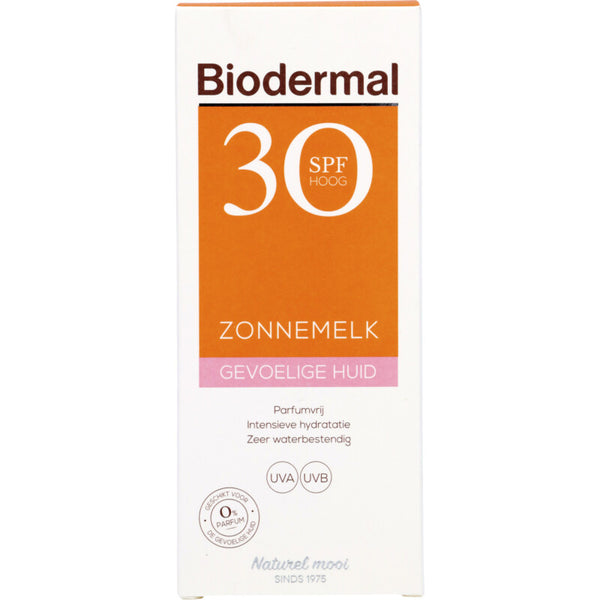 Biodermal Gevoelige huid zonnemelk spf30