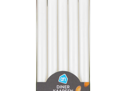 Dinner candle white 8 burning hours