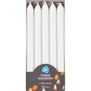 Dinerkaars wit 8 branduren