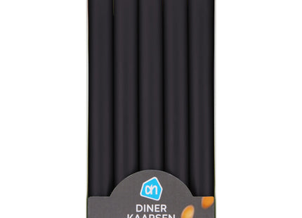 Dinner candle black 8 hours black