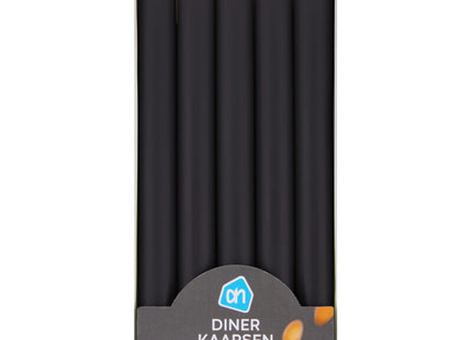 Dinerkaars zwart 8 uur zwart