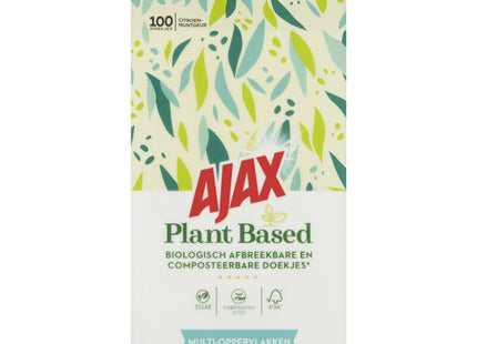 Ajax Plant based schoonmaakdoekjes