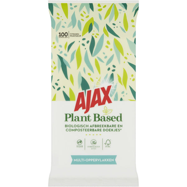 Ajax Plant based cleaning cloths