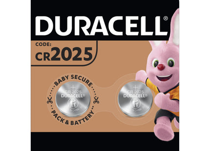 Duracell 2025 Lithium-knoopcelbatterijen CR2025