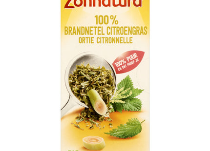 Zonnatura 100% nettle lemongrass infusion