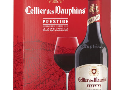 Les Dauphins Cellier des dauphins rouge wijntap